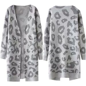 Goodnight Macaroon Reilly open front cardigan O/S
